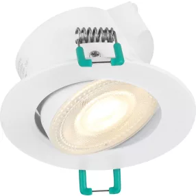   Sylvania 0090020 SylSpot 500lm 830 IP44 WHT 3-PACK süllyesztett LED spot lámpatest 3 db-os csomag