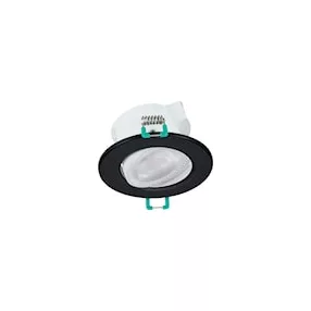  Sylvania 0090029 SylSpot 550lm 3-CCT IP44 DIM BLCK süllyesztett LED spot lámpatest fekete