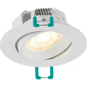   Sylvania 0090085 SylSpot Neos 400LM 830 IP44 10PCK billenthető süllyesztett LED spot lámpatest 10 db-os csomag