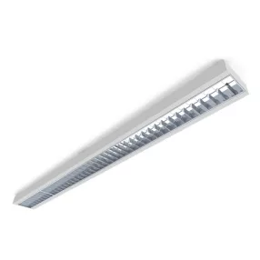   LUG 060351.5L02.212 OFFICE FLOW LED 1500 ED 5200lm/840 PLX IP20 white mennyezeti tükrös LED lámpatest