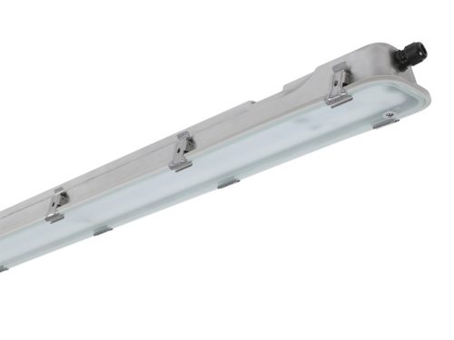 Trevos 103444 PERUN SLIM Ex 1.5ft 11000/840 fémházas, robbanásbiztos lámpatest Atex ipari por és páramentes porpára IP65