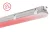 Trevos 107002 PRIMA 1.4ft ABS 6400/840 RED Concept piros szarvasmarha világítás, ammónia álló LED lámpatest ipari por és páramentes porpára IP66