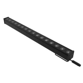   LUG 140653.5L04.2101 MODENA 2.0 BL LED 800 ED 2600lm/840 IP65 10˚ bottom black kültéri homlokzati kiemelő világítás lineáris LED lámpatest