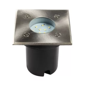   Kanlux 18192 GORDO N 1W CW-L-SR LED 1W 50lm 6500K LED lámpatest talajba süllyeszthető taposólámpa négyzetes IP67