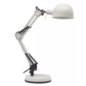   Kanlux 19300 PIXA KT-40-W asztali lámpa E14 fehér állítható karral