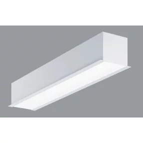   Luxiona 19.3043.0219.34 AGAT SLIM LED COMPACT 4000 PLX E 34 840 / L-1200 álmennyezeti LED panel  tisztatéri LED panel lámpatest süllyesztett
