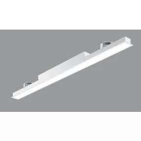   Luxiona 19.3218.0002.34 X-LINE SLIM RECESSED LED 4400 MICRO-PRM E 34 840 / L-1160MM süllyesztett lineáris LED fénysáv lámpatest