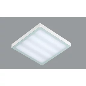   Luxiona 19.3235.0001.34 RUBIN CLEAN ISO NO FRAME LED CRI95 5400 SHMR E IP65 940 KRG3K / 600x600 felületre szerelhető tisztatéri LED lámpatest
