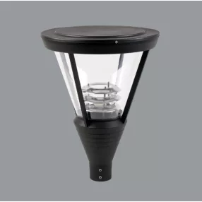   Luxiona 19.3246.0001.04 PAREO COMPACT E27 1X MAX 60W IP54 04 parkilágító kandeláber lámpafej