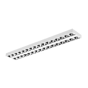   Sylvania 2023704 OPTIX SURFACE 1200 2L 4000K ALU mennyezeti tükrös LED lámpatest