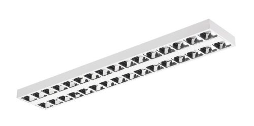 Sylvania 2023704 OPTIX SURFACE 1200 2L 4000K ALU mennyezeti tükrös LED lámpatest