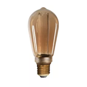   Kanlux 26047 ST64 A 4W-SW fényforrás nagymnéretű dekor izzó LED 1800K meleg sárga fényű