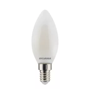   Sylvania 0029367 ToLEDo RT Candle V5 ST DIM 470LM 827 E14 SL 2700K LED meleg sárga fényszínű dimmelhető gyertya izzó