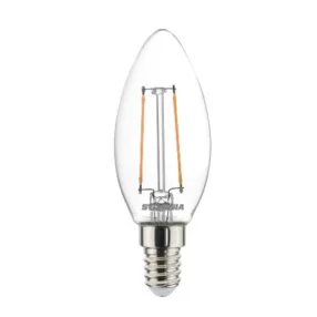   Sylvania 0029371 ToLEDo RT Candle V5 CL 250LM 827 E14 SL 2700K LED meleg sárga fényszínű gyertya izzó