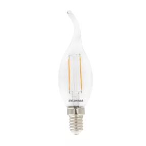   Sylvania 0029485 ToLEDo RT Candle BT V5 CL 250LM 827 E14 SL 2700K LED meleg sárga fényszínű láng alakú gyertya izzó