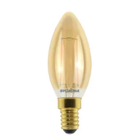   Sylvania 0029488 ToLEDo RT Candle V5 GL 225LM 825 E14 SL 2500K LED meleg sárga fényszínű gyertya izzó