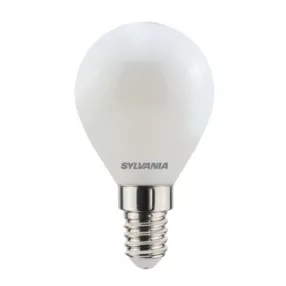   Sylvania 0029496 ToLEDo RT Ball V5 ST DIM 470LM 865 E14 SL 6500K LED hideg fehér fényszínű dimmelhető kisgömb izzó