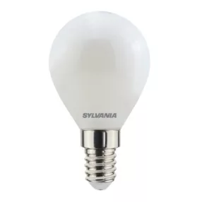   Sylvania 0029536 ToLEDo RT Ball V5 ST 470LM 827 E14 SL 2700K LED meleg sárga fényszínű kisgömb izzó