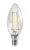 Kanlux 29617 XLED C35E14 2,5W-WW fényforr. gyertya izzó meleg fehér átlátszó