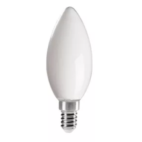   Kanlux 29622 XLED C35E14 6W-WW-M fényf. gyertya izzó meleg fehér opál