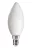 Kanlux 29622 XLED C35E14 6W-WW-M fényf. gyertya izzó meleg fehér opál