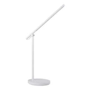   Kanlux 33070 REXAR LED W asztali lámpa karos USB porttal fehér