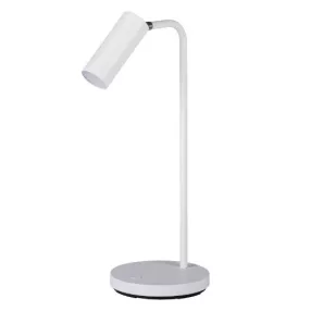   Kanlux 35290 LEADIE LED W asztali lámpa fehér forgatható fejjel