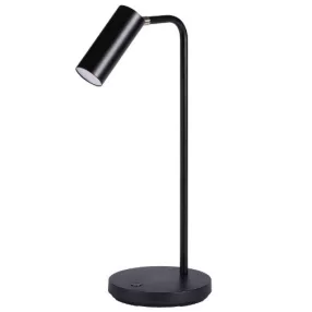   Kanlux 35291 LEADIE LED B asztali lámpa fekete forgatható fejjel