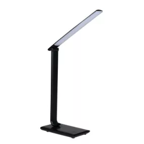 Kanlux 35780 PREDA LED B asztali lámpa fekete USB porttal