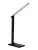 Kanlux 35780 PREDA LED B asztali lámpa fekete USB porttal