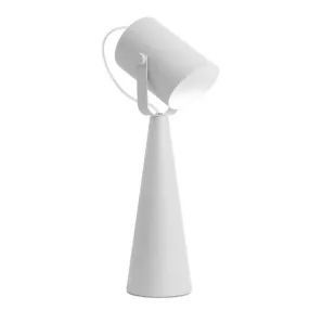   Kanlux 36260 LARATA E27 W asztali lámpa fehér cserélhető fényforrással