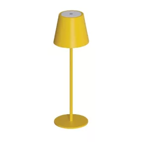   Kanlux 36323 INITA LED IP54 Y asztali lámpa sárga kültéri USB csatlakozós bemenet szabályozható