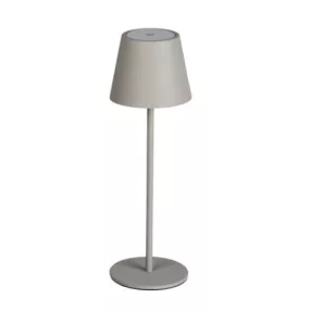   Kanlux 36326 INITA LED IP54 GR asztali lámpa szürke kültéri USB csatlakozós bemenet szabályozható