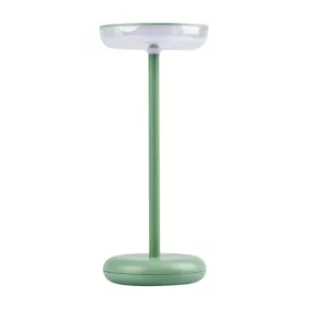   Kanlux 37313 FLUXY LED IP44 GN asztali lámp zöld USB-C porton keresztül tölthető kültéri/beltéri akkumulátoros hordozható fényerőszabályzós