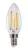 Kanlux 38418 XLED C35E14 7W-CW fényforrás gyertya izzó hideg fehér átlátszó 320 fok