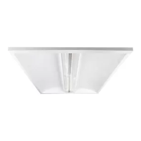   40151 Beghelli RTI LED-panel; 24W; 3400lm; 4000K; CRI>90; UGR<19; IP20/40; IK05; 600x600mm; álmennyezetbe/mennyezetre közvetlenül/függesztve szerelhető LED Panel