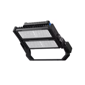  41409 Beghelli Power Light LED-es csarnokvilágító lámpatest; 600W; 96000lm; 5000K; aszimetrikus sugárzási szög; IP66; IK09; DALI sportpálya világító LED fényvető