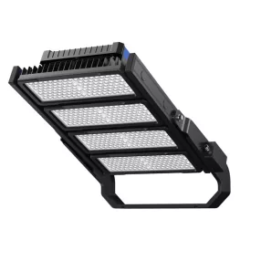   41411 Beghelli Power Light LED-es csarnokvilágító lámpatest; 1200W; 192000lm; 5000K; aszimetrikus sugárzási szög; IP66; IK09; DALI sportpálya világító LED fényvető
