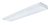 Sylvania 0044059 SPORTSBAY 18KLM 840 LED sportvilágító lámpatest, tornaterem világítás, labdavédett