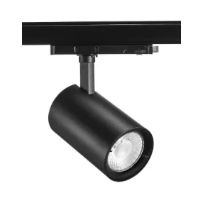   Sylvania 0004545 Pixo Large 5075LM 930 NB MB WB BLACK 3 fázisú sínhez Spot lámpatest fekete, 3 db cserélhető lencsével