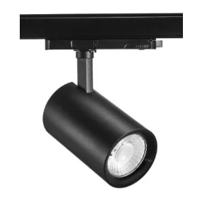   Sylvania 0004551 Pixo Large 5175LM 940 NB MB WB BLACK 3 fázisú sínhez Spot lámpatest fekete, 3 db cserélhető lencsével