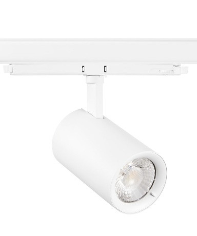 Sylvania 0004564 Pixo Large 5050LM 930 NB MB WB DALI WHITE 3 fázisú sínhez Spot lámpatest fehér, Dali szabályozható 3 db cserélhető lencsével