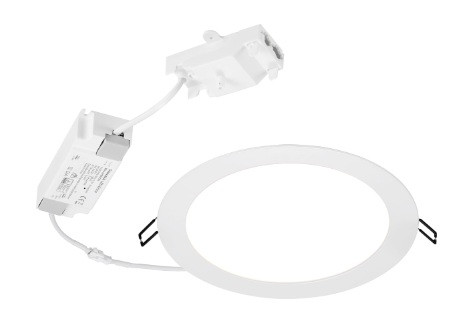 Sylvania 0054124 START Downlight Flat 205 IP44 2200LM 830 DIM dimmelhető lapos álmennyezeti mélysugárzó kerek
