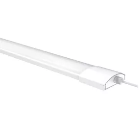   75458 Beghelli Stagna Flat LED-es por-és páramentes lámpatest 45W; 5400lm; 4000K; IP65; IK08; 1500mm LED porpára