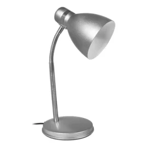   Kanlux 7560 ZARA HR-40-SR asztali lámpaE14 ezüst cserélhető fényforrással