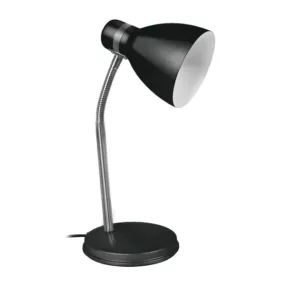   Kanlux 7561 ZARA HR-40-B asztali lámpa E14 fekete cserélhető fényforrással