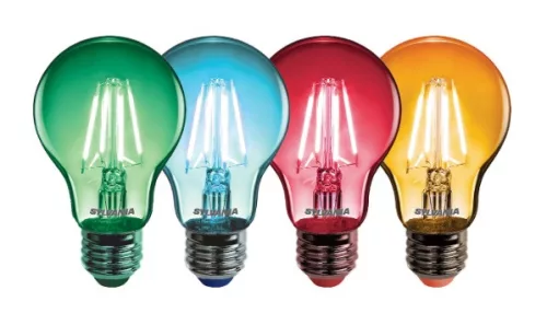 Sylvania 0086310 ToLEDo Retro Chroma A60 G/B/R/O E27 4-Pack színes LED fényforrás csomag