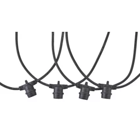   Sylvania 0086322 YourHome Festoon String EUR E27 kültéri fényfüzér 12 méter hossz.