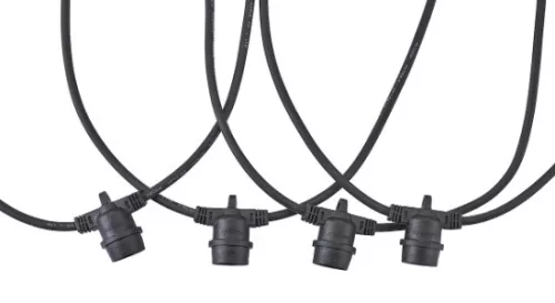 Sylvania 0086322 YourHome Festoon String EUR E27 kültéri fényfüzér 12 méter hossz.