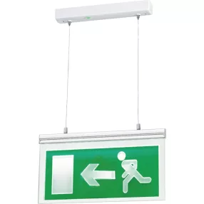   Sylvania 9154003 ADJ SUSP LED EXIT SIGN LEFT/RIGHT kijáratjelző exit lámpa